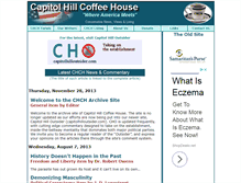 Tablet Screenshot of capitolhillcoffeehouse.com